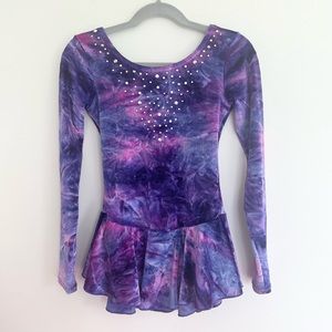 Girls Mondor Figure Skating Dress Size 8/10